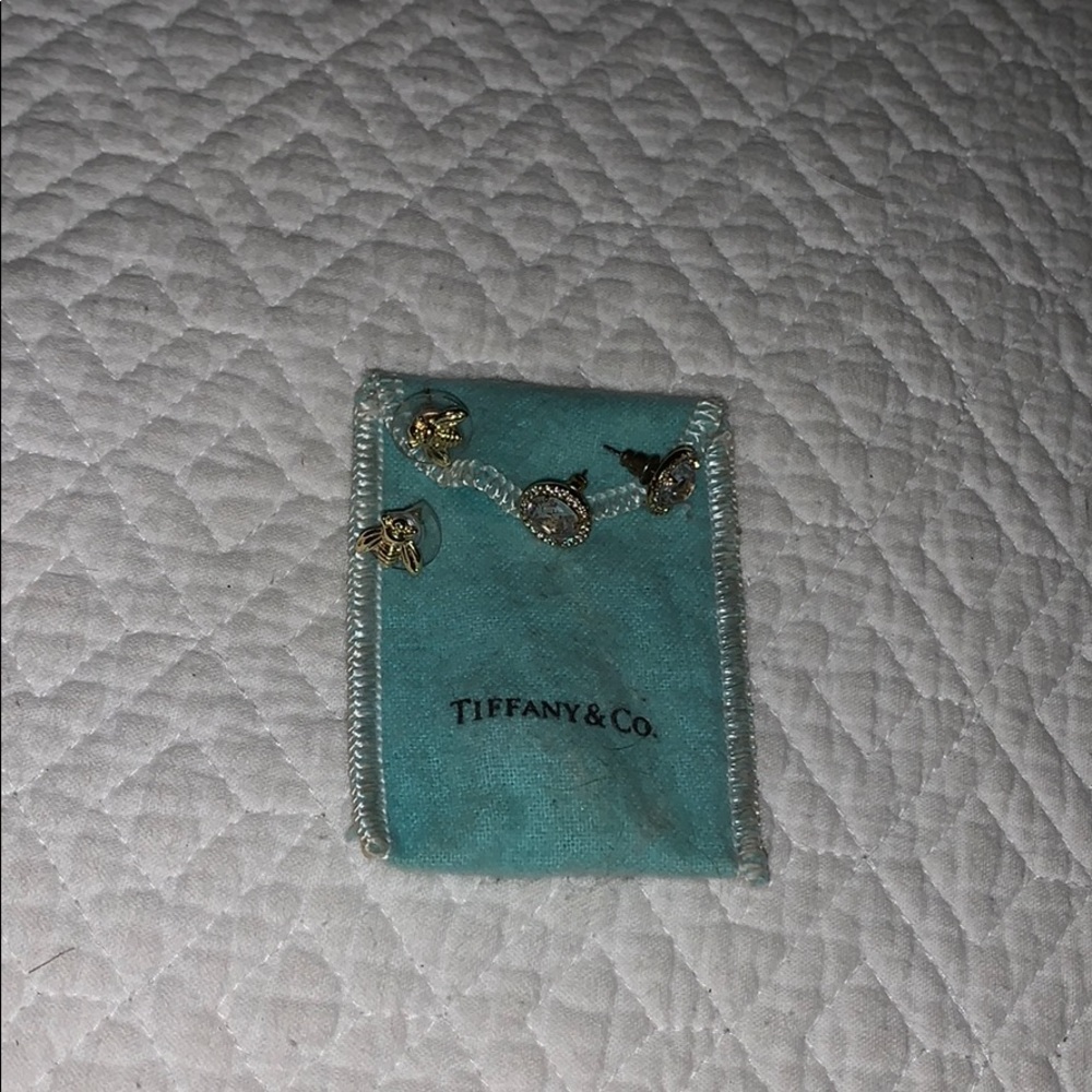 authentic tiffany & co. earrings